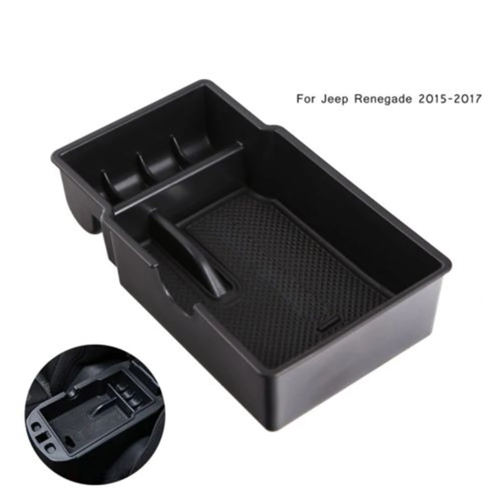 Автомобильный центральный подлокотник ящик для перчаток вторичное хранение для Jeep Renegade