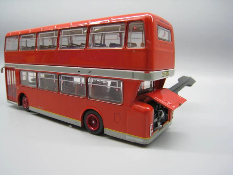 Редкое Специальное предложение 1:76 автобус в Париже 556 красная двухслойная модель