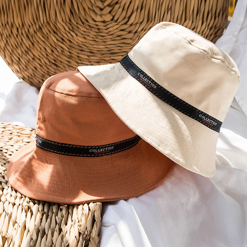 

Hat female summer Korean version of the tide wild fisherman hat Japanese summer thin net red sun sun shade basin hat