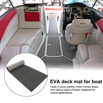 

Water Scooter Non-Skid Soft Decking Sheet Floor Mat Self Adhesive Non Slip Shockproof Marine Boat Yacht