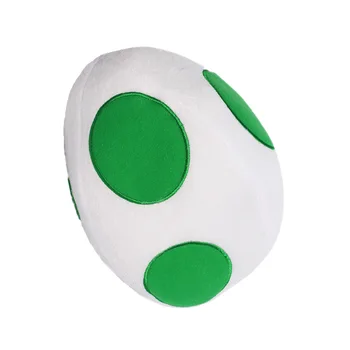 

New super mario bros green yoshi egg 8" soft Stuffed plush figure toy doll