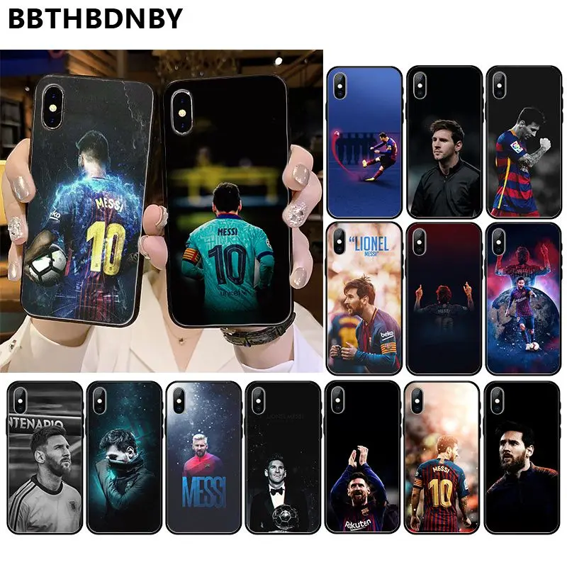 

For iphone 11 pro Messi coque Painted Beautiful Phone Case Bumper for iPhone 11 pro XS MAX 8 7 6 6S Plus X 5 5S SE XR case