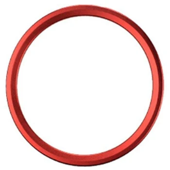 

Aluminum Alloy Car Steering Wheel Decoration Ring Sticker Decals for Jaguar XE XFL F-PACE F-Type/XF 2015-2018