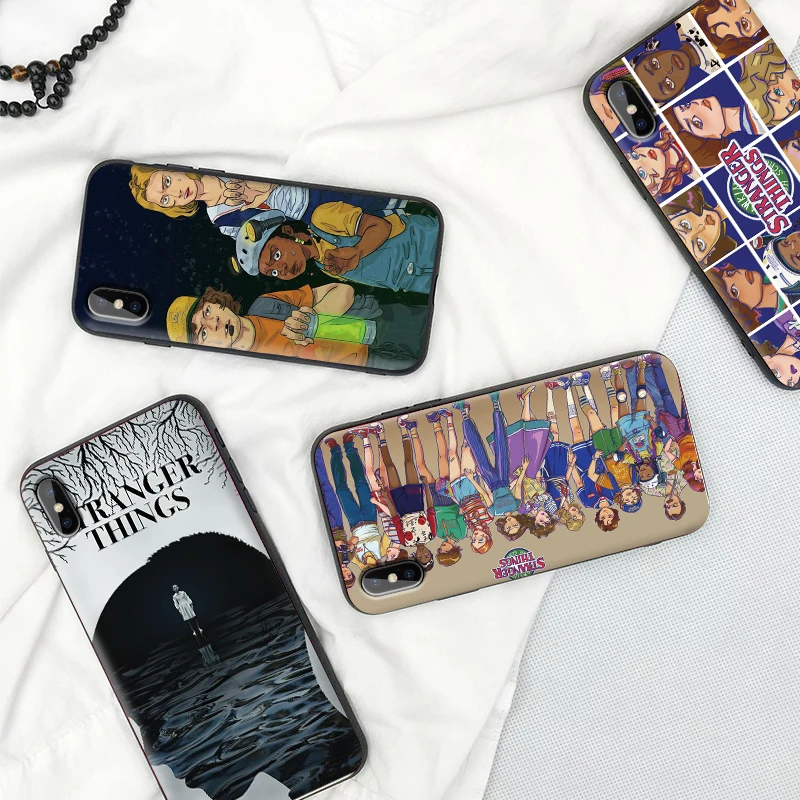 Stranger Things Season 3 phone case for iPhone 11 Pro Max X XS XR 8 7 6 5 s Plus Silicone TPU drop resistance Cover Coque | Мобильные