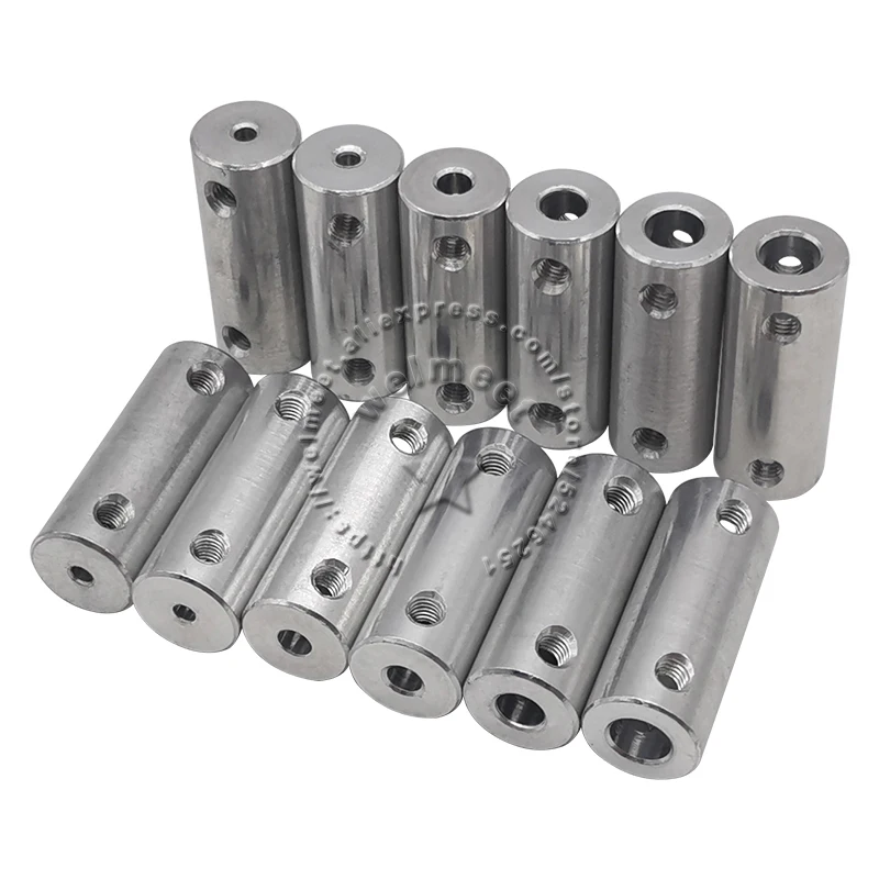 2mm/2.3mm/3.17mm/4mm/5mm/6mm Shaft Rigid Coupling Coupler Motor Connector Sleeve Bushing For Car