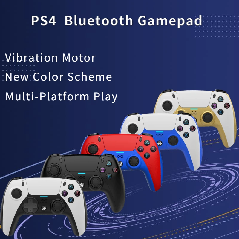 Ps4ライト スリム プロコンソール用のワイヤレスbluetooth対応コントローラー Dualshock 4コントローラー 振動用のプログラム可能な コントローラー Replacement Parts Accessories Aliexpress