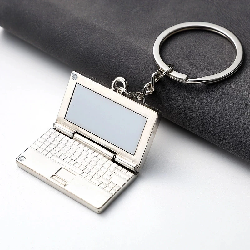 Купить Creative Metal Simulation Notebook Computer Key Chain Car Bag Hanging Accessories Keychain Otaku Electronic Equipment Keyring  Украшения и | Брелоки (1005001927166468)