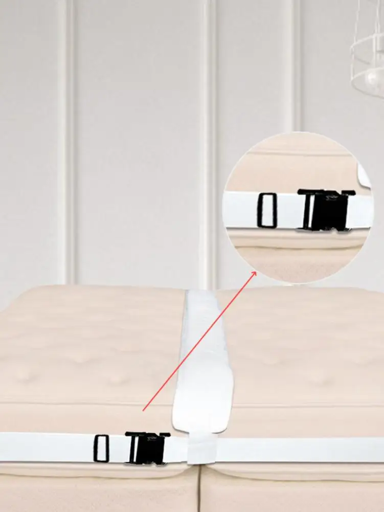 Bed Bridge Mattress Connector Memory Foam Filler Pad Two Single Mattresses Connector Conversion Kit for Family and Hotel #D0