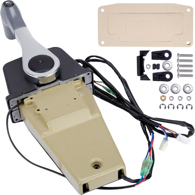 VEVOR 6720093J13 Outboard Remote Control Box Throttle Shifter with Tilt Switch Boat Accessories