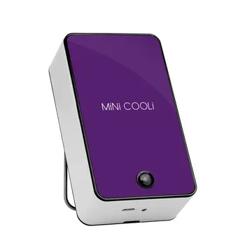 

Mini Handheld Air Conditioner Small Fan Usb Cooling Rechargeable Portable Student Handheld Leafless Small Electric Fan