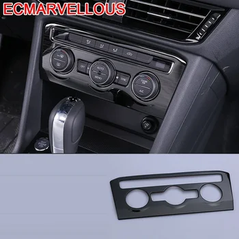 

Auto Control System Cup Gear Navigation Automobile Decorative Chromium Car Styling Sticker Strip 18 19 FOR Volkswagen Tharu