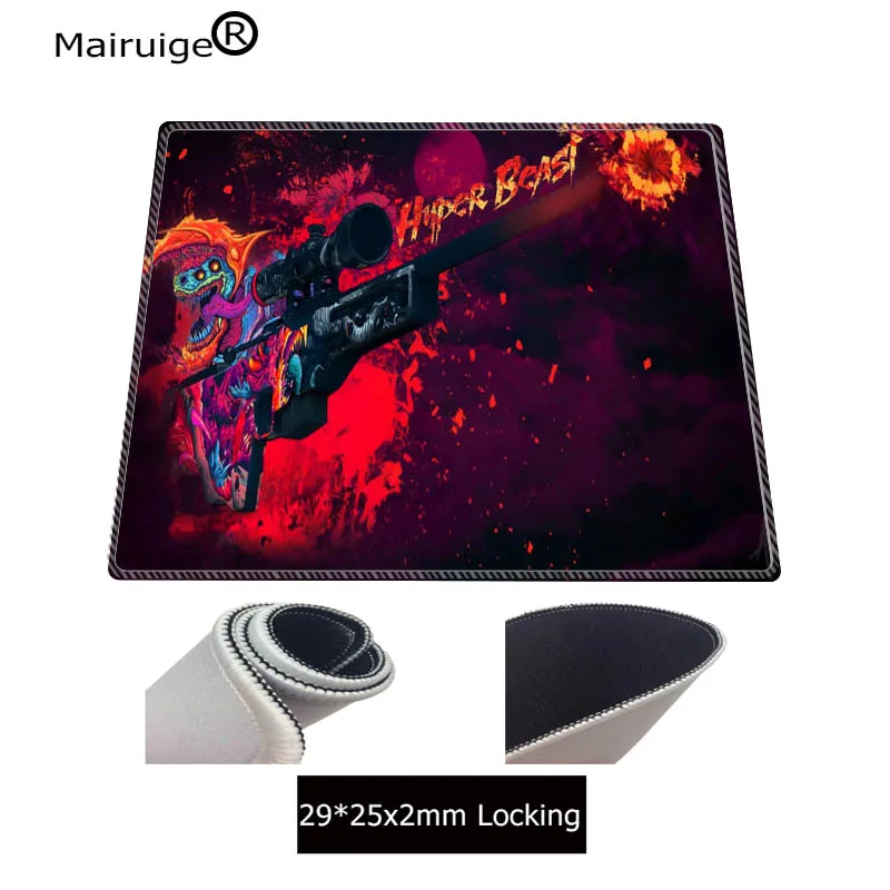  900*400*3MM Gun Gaming Mouse Pad Locking Edge Large Mouse Mat PC Computer Laptop Mouse pad for Anim
