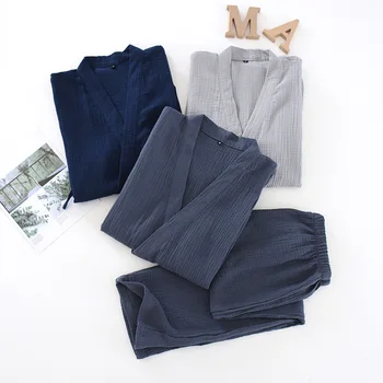 

2020 New Mens Pyjama Men Sleepwear Pijama Hombre Plus Size Masculino 2160