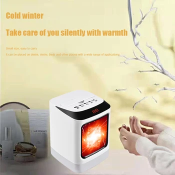 

Quiet Mini Electric Heater Fan Automatic Thermostat Remote Control Heater for Home Office Best Price