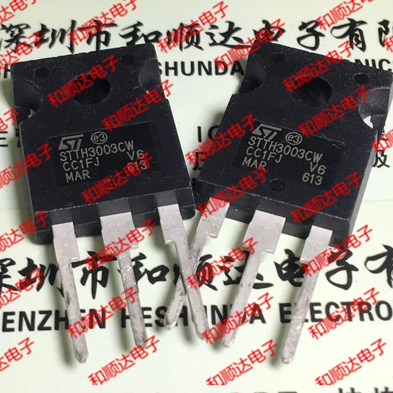 10 шт./лот STTH3003CW новые имеющиеся в 247 Быстрый 300V 30A