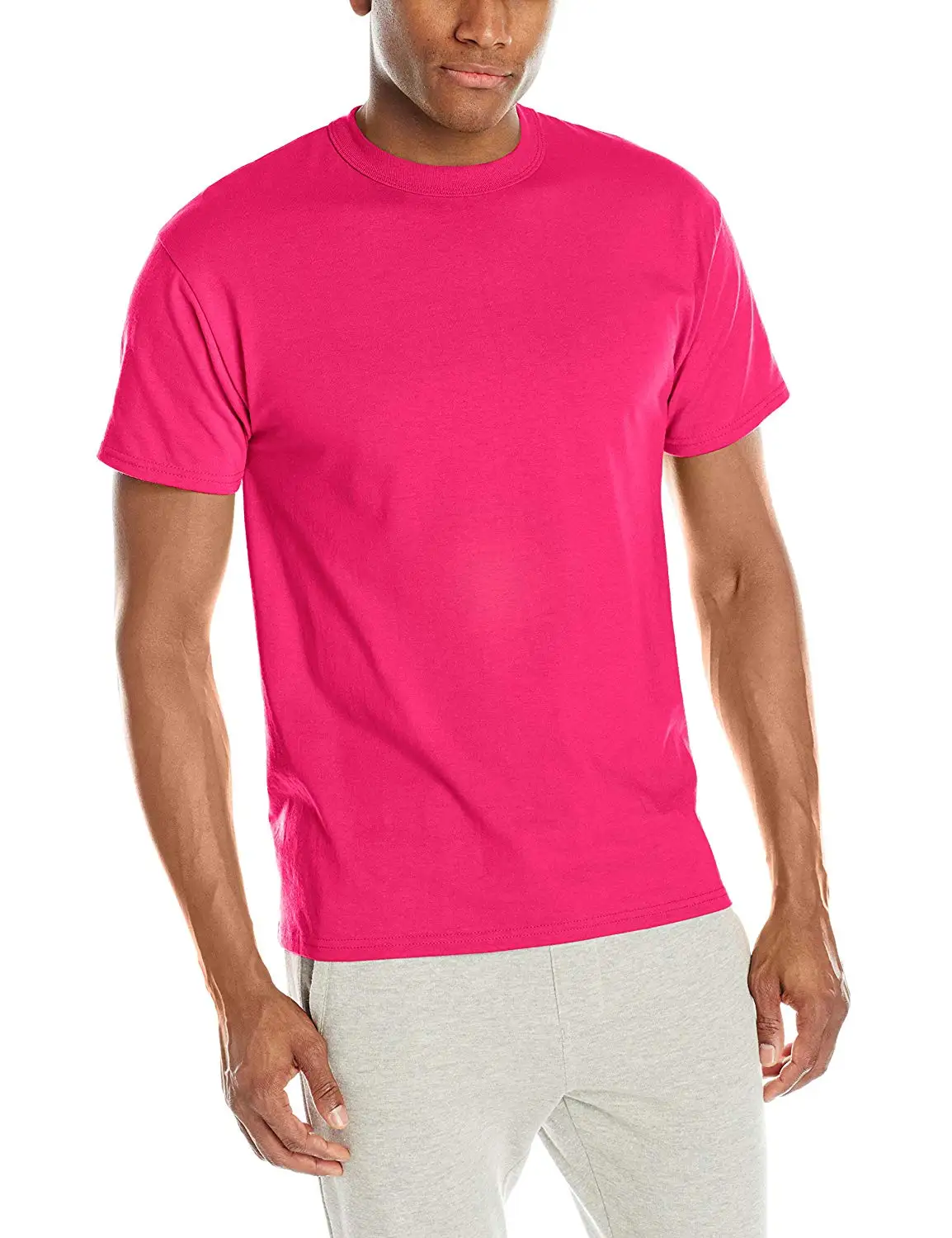 

58USD Men's Short-Sleeve Cotton T-Shirt Cotton Cashmere Bamboo Fiber Polyester