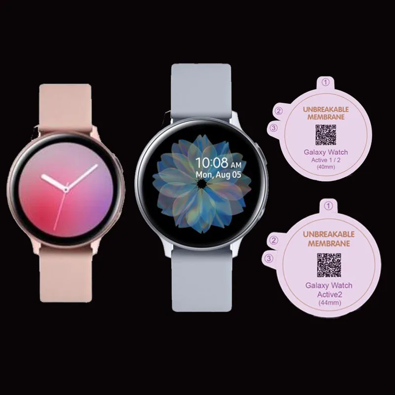 Hydrogel Soft Protective Film Guard For Samsung Galaxy Watch Active 2 40mm 44mm Active2 Smartwatch Screen Protector Full Cover Aliexpress Consumer Electronics