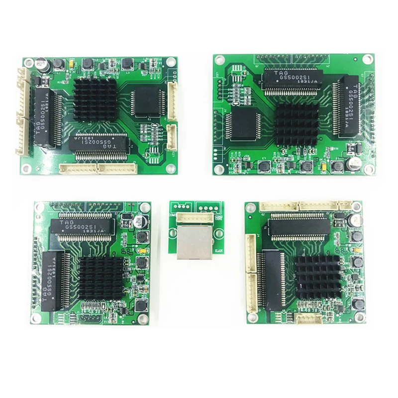 Ethernet Switch Module 5 Ports Unmanaged10/100/1000mbps  PCBA board OEM Auto-sensing Ports PCBA board OEM Motherboard 5 Ports