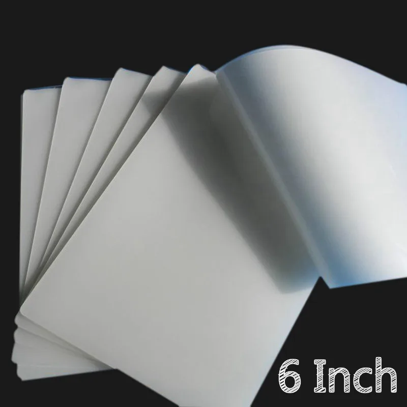 50 листов/упаковка 6 дюймов 70mic пленка горячего ламинирования ламинатор Flim PET + EVA материал для фото/файлов/карты/фото ламинат чехлы