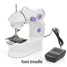 

Sewing Accessories Portable Mini Sewing Machine Household Electric Stitching Pedal Mini Table Model Sewing Machine Durable