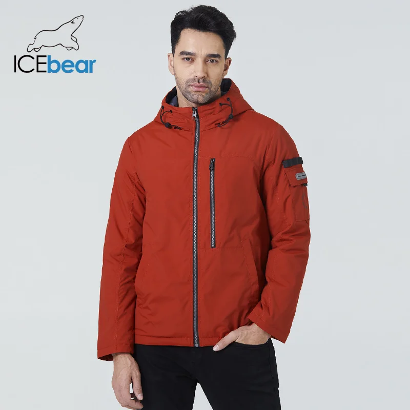 Men's short jacket autumn stylish coat with a hood high-quality men's brand apparel MWC21601I