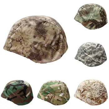 

Tactical Military Helmet Hood Cloth Cover Outdoor CS Hunting Camouflage Breathable Helmet Inner Cap Cloth Cover for M88