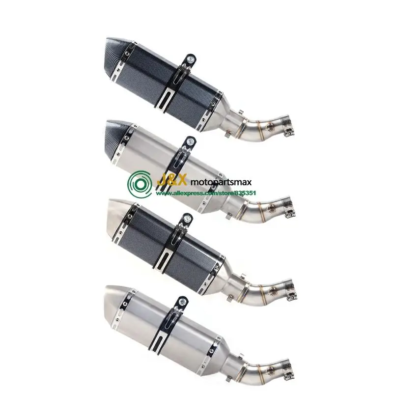 MT-03 MT03 мотоцикл глушитель трубы среднего звенья трубы Escape для YAMAHA YZF-R3 R3 R25 R30 слипоны