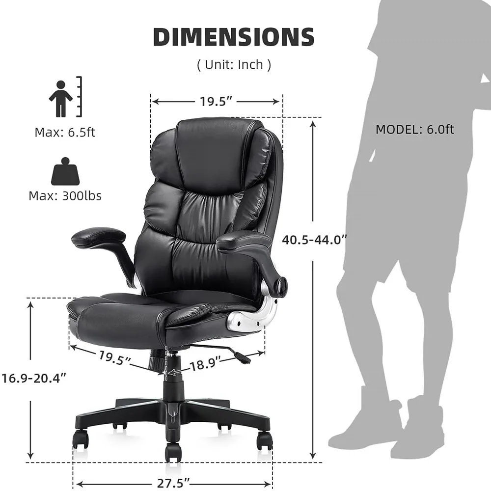 Yamasoro High-Back boss office Chair Gaming Chair Executive ergonomic leather chairs rocking office chair computer armchair