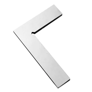 

Stainless steel 90 Degree Ruler Silver Woodworking Tools Supply Square Edge