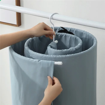 

Drying quilt artifact spiral drying rack multifunctional balcony round rotating bed sheet quilt storage household Bay window
