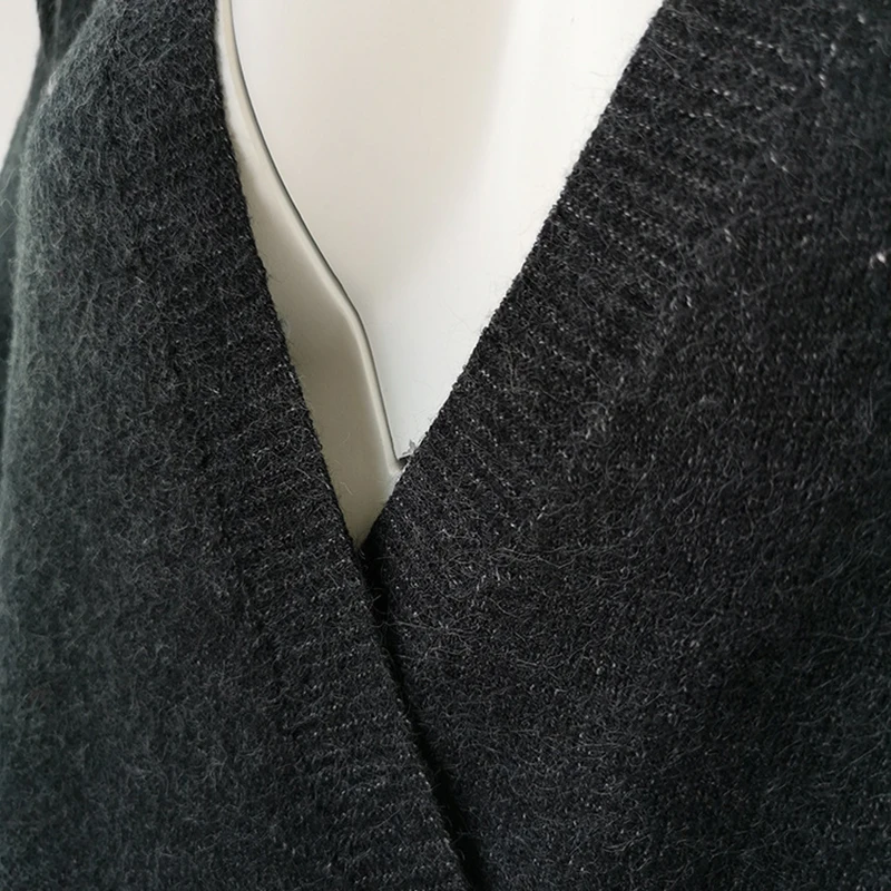 Sexy women sweater plus size V-neck spring autumn ladies pullover sweater 2020 cross streetwear long sleeve jumper women DR2240 (27)
