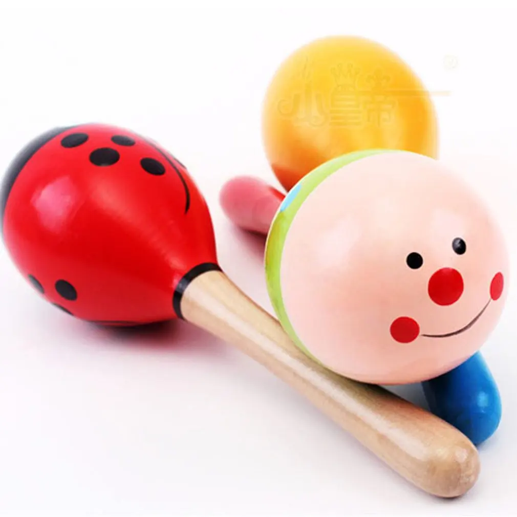 Красочный маленький деревянный молоток мультфильм песок мяч стук деревянный колокольчик детские развивающие игрушки