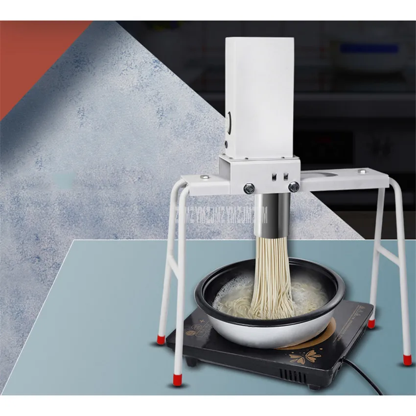 Household 304 Stainless Steel Dough Press Machine Electric Noodle Maker 2.0/2.5/3mm Round 1.5x4mm Flat Noodle Making Machine