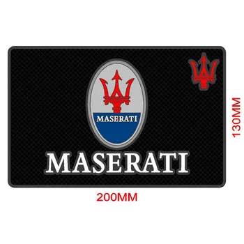 

Car Styling Car Sticker Emblems Anti Slip Mat Case For Maserati Quattroporte Ghibli GranTurismo Gran Cabrio Levante Accessories