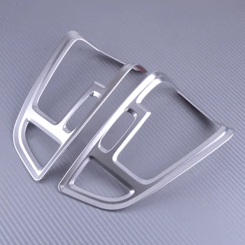 

ABS Front Side Dashboard AC Air Conditioning Outlet Vent Cover Frame Trim Decorative Chrome Fit for Ford Escape Kuga 2016 2017