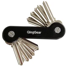 QingGear SKEY Schlüssel Veranstalter Halter tür Schlüssel Tasche Organisation Werkzeug Schlüssel Clip Mit tasche Clip 3 Sets Schraube