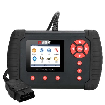 

Vident iLink450 OBD2 Car Diagnostic Scanner ABS Airbag Oil Service SAS EPB DPF TBA/TPS BRT Full Service Tools PK NT650
