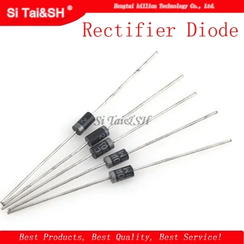 

100PCS Rectifier Diode 1N5817 1N5819 1N5399 1N4937 1N4004 1N4001 1N4007 UF4007 HER107 FR207 FR157 FR107 RL207 DO-41
