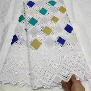 

High Quality Cotton Design Swiss Voile Lace In Switzerland African Swiss Dry Lace Fabric Nigerian For Wedding