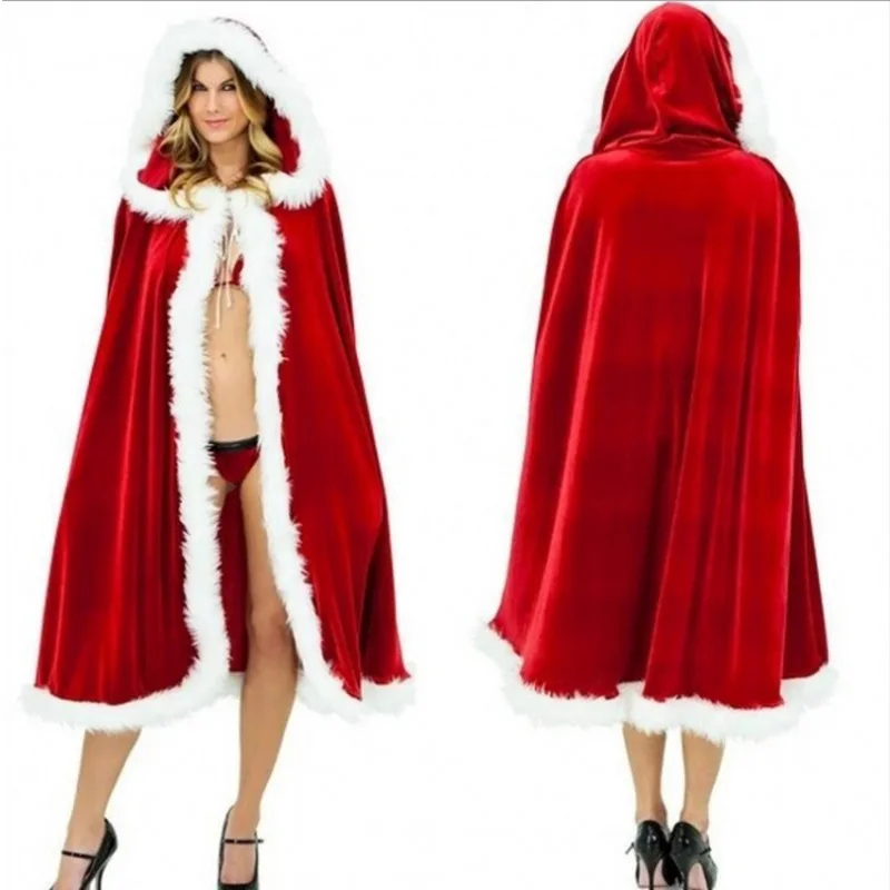 55" 140cm Adult Ladies Womens Cosplay Costume Cape Fancy Dress Cloak HMDUO 