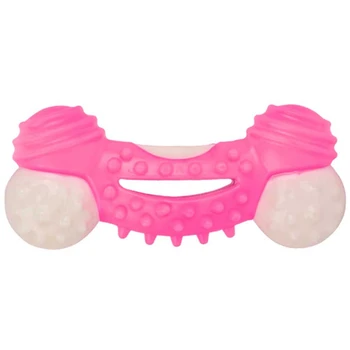 

Dog Chew Toys Indestructible Dog Toys Tough Rubber Bone Toy Bite Resistance Durable Teeth Massage Cleaning Toys For Dogs Puppy
