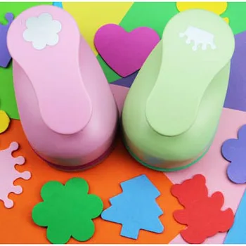 

3'' 8cm Large Scrapbooking Punches DIY Craft Paper Punch EVA Card making Embossing device Puncher Stationery Creative Kids Gift