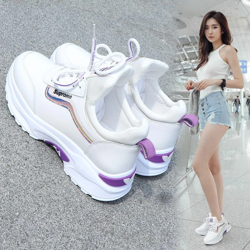 

Women Shoes 2020 New Chunky Sneakers For Women Vulcanize Shoes Casual Fashion Dad Shoes Lady Sneakers Basket Tennis Casual Shoes