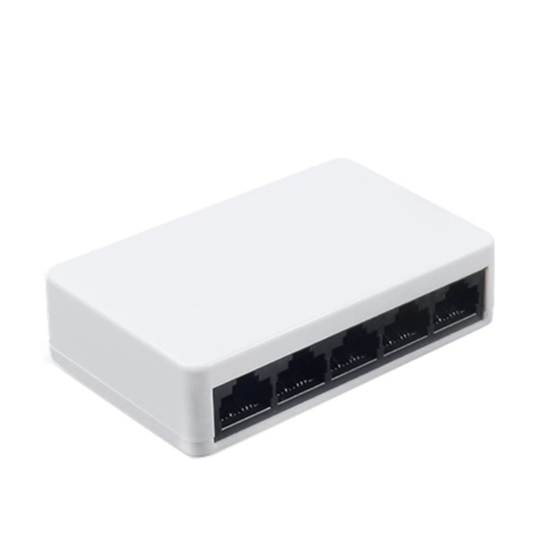 5 Порты мини Ethernet RJ45 10/100 Мбит/с сетевой коммутатор концентратор Портативный