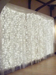 СВЕТОДИОДНАЯ Гирлянда-сосулька 3x1/3x3/2x2 м, Рождественская сказочная гирлянда, уличная Гирлянда для дома на свадьбу вечерние ринку, занавеску,...