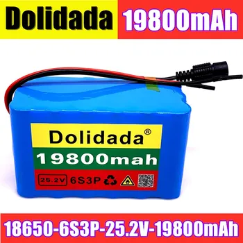 

18650-6s3p 24V 19800mah battery lithium battery 25.2v 19800mah electric bicycle mopeds / electric / lithium ion battery pack