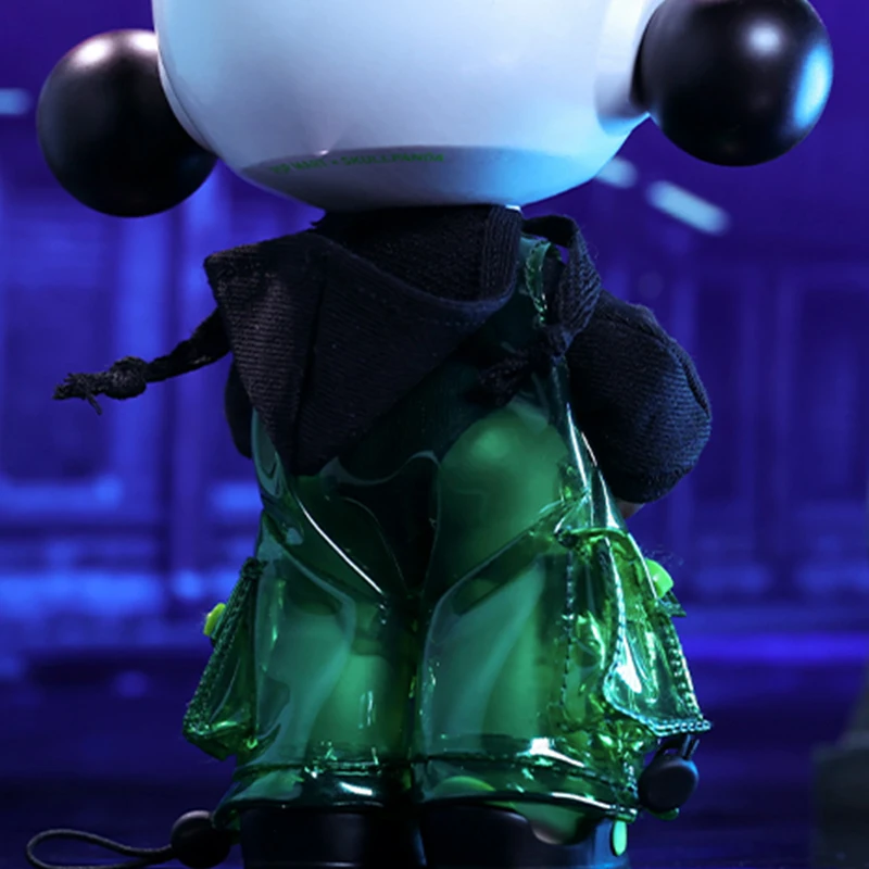 POP MART SKULLPANDA OOTD THE WILD GREEN FIGURINE Action