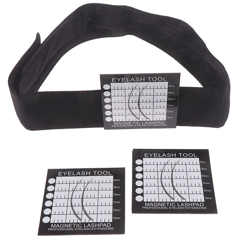 1 комплект(1xHeadband+ 4xMagnetic подвеска Pad) Магнитная повязка Headsacrf наращивания ресниц поддон коврик для ресниц для наращивания ресниц инструмент