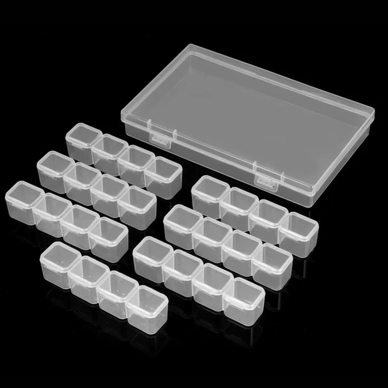 28-Slots-Clear-Plastic-Empty-Nail-Art-Decoration-Storage-Case-Box-Nail-Glitter-Rhinestone-Beads-Accessories (1)
