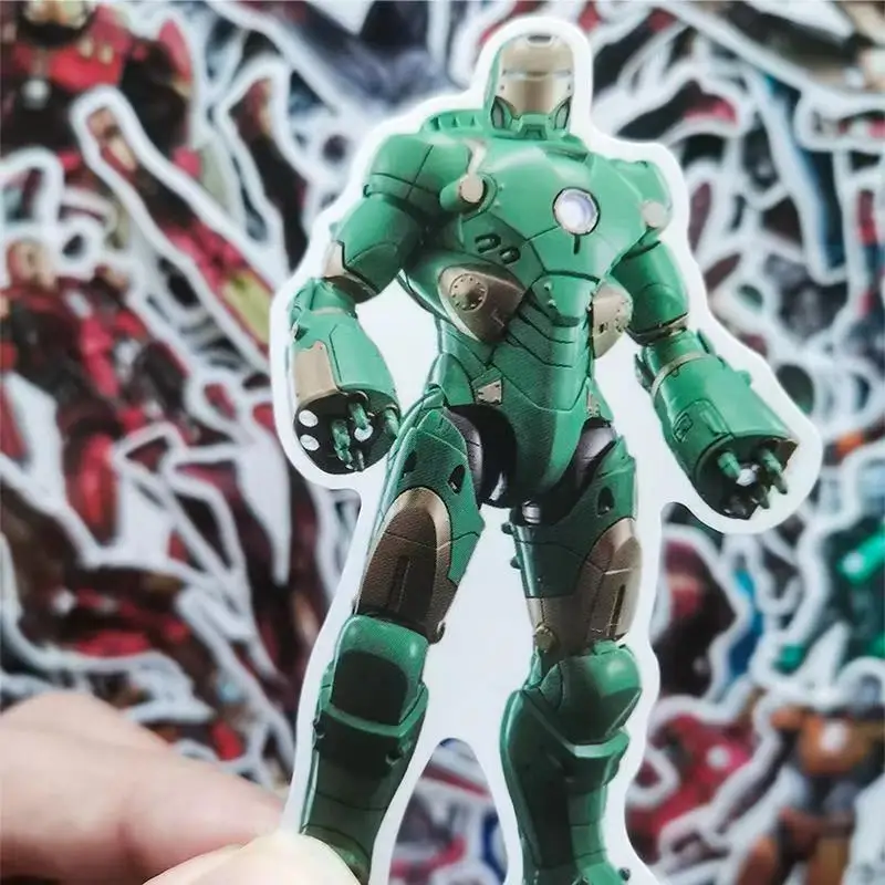 55 шт. наклейка Ironman s marvel супер герой мультфильм для автомобиля ноутбука Наклейка
